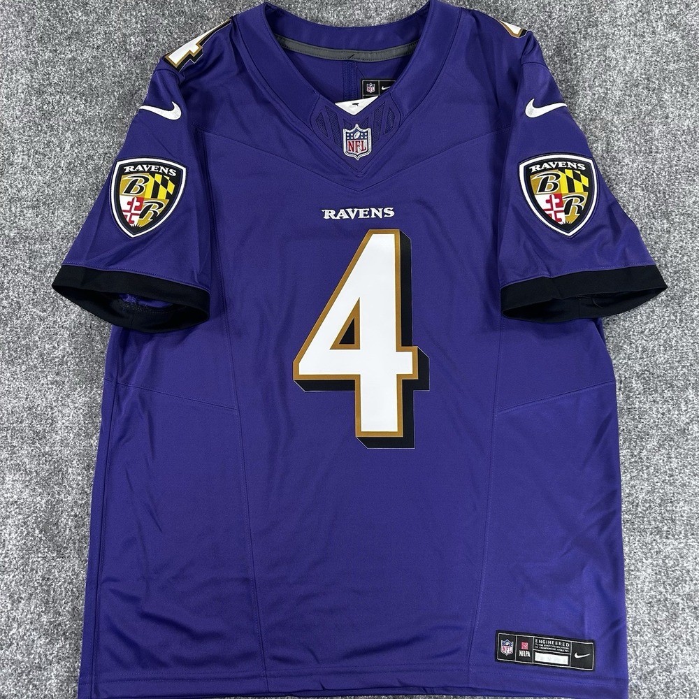 Zay Flowers Baltimore Ravens Nike Vapor F.U.S.E. Limited Jersey - Purple, Large - Picture 2 of 14